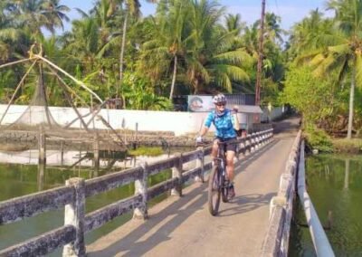 Kerala Backwaters: Cycling pic